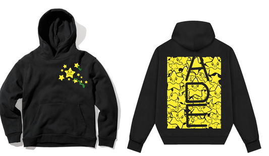 “Reach for the Stars” Hoodie (Black)